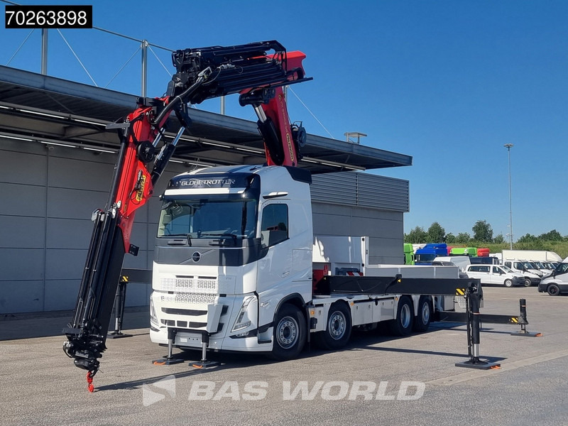 Volvo FH 500 8X2 NEW! Palfinger PK92002 SH 8+6 JIB Crane Kran Winch Lift-Lenkachse Navi - Valníkový/ Plošinový nákladný automobil, Auto s hydraulickou rukou: obrázok 5 Volvo FH 500 8X2 NEW! Palfinger PK92002 SH 8+6 JIB Crane Kran Winch Lift-Lenkachse Navi - Valníkový/ Plošinový nákladný automobil, Auto s hydraulickou rukou: obrázok 5