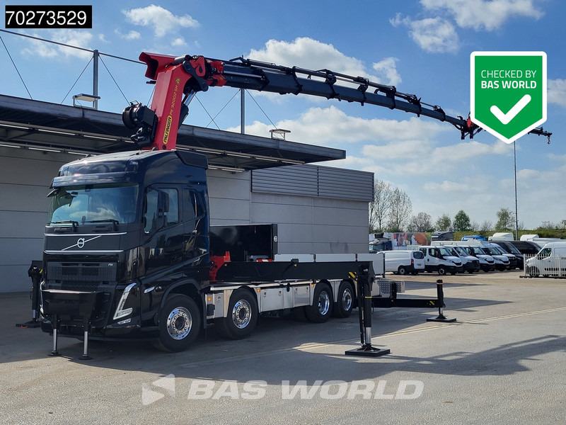 Volvo FH 500 8X2 Palfinger PK92002 SH Crane + Fly-Jib Winch VEB+ Euro 6 - Valníkový/ Plošinový nákladný automobil, Auto s hydraulickou rukou: obrázok 1 Volvo FH 500 8X2 Palfinger PK92002 SH Crane + Fly-Jib Winch VEB+ Euro 6 - Valníkový/ Plošinový nákladný automobil, Auto s hydraulickou rukou: obrázok 1