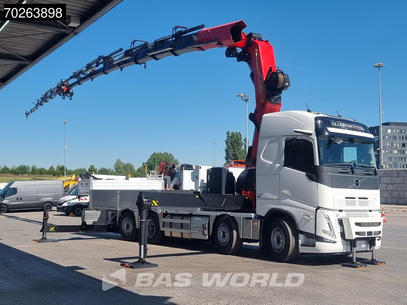 Volvo FH 500 8X2 Palfinger PK92002 SH JIB Kran Lift-Lenkachse Navi Euro 6 - Valníkový/ Plošinový nákladný automobil, Auto s hydraulickou rukou: obrázok 2 Volvo FH 500 8X2 Palfinger PK92002 SH JIB Kran Lift-Lenkachse Navi Euro 6 - Valníkový/ Plošinový nákladný automobil, Auto s hydraulickou rukou: obrázok 2