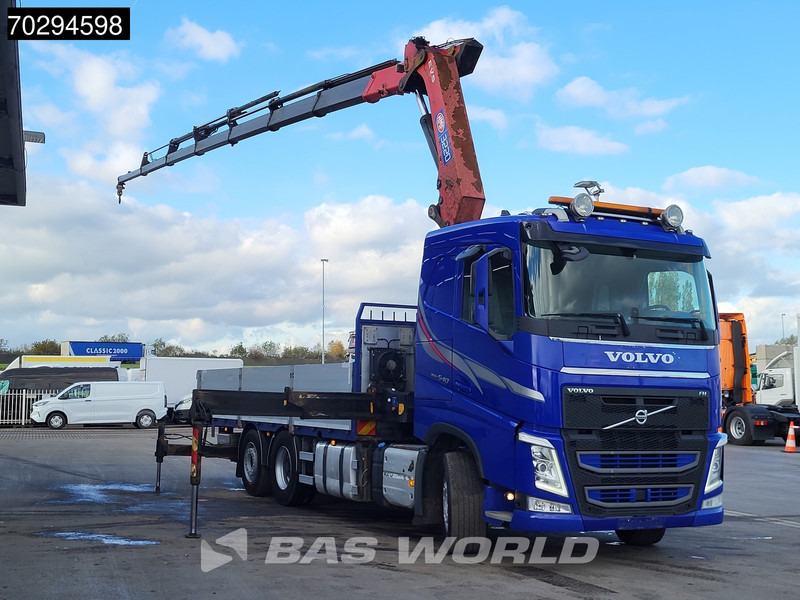Volvo FH 540 FH 6X2 HMF 3220-K7 Crane Kran Lift-Axle Big-Axle Xenon Automatic Euro 6 - Valníkový/ Plošinový nákladný automobil, Auto s hydraulickou rukou: obrázok 3 Volvo FH 540 FH 6X2 HMF 3220-K7 Crane Kran Lift-Axle Big-Axle Xenon Automatic Euro 6 - Valníkový/ Plošinový nákladný automobil, Auto s hydraulickou rukou: obrázok 3