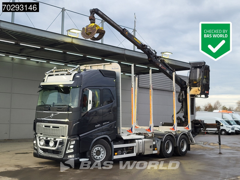 Volvo FH16 750 FH16 6X4 HIAB LOGLIFT F108S 83 Wood crane Retarder VEB+ Big-Axle Euro 6 - Nákladné vozidlo na prepravu dreva, Auto s hydraulickou rukou: obrázok 1 Volvo FH16 750 FH16 6X4 HIAB LOGLIFT F108S 83 Wood crane Retarder VEB+ Big-Axle Euro 6 - Nákladné vozidlo na prepravu dreva, Auto s hydraulickou rukou: obrázok 1
