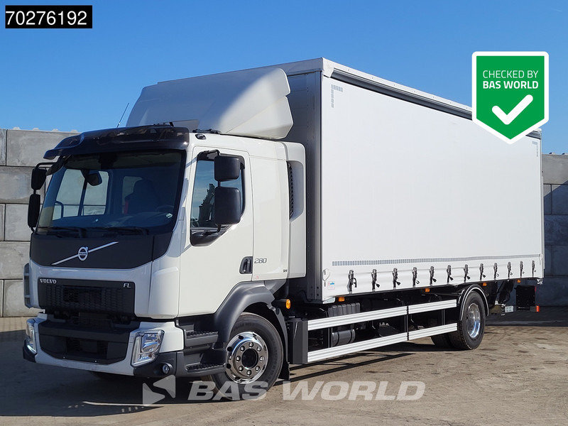 Volvo FL 280 4X2 NEW! 16tons Manual Ladebordwand PTO Alcoa's Euro 6 - Plachtové nákladné vozidlo: obrázok 1 Volvo FL 280 4X2 NEW! 16tons Manual Ladebordwand PTO Alcoa's Euro 6 - Plachtové nákladné vozidlo: obrázok 1