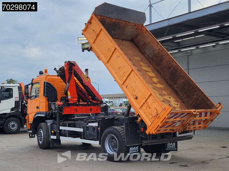 Volvo FM 340 FM 4X4 4x4 Crane Palfinger PK10501 Tipper Big-Axle Full Steel - Sklápač, Auto s hydraulickou rukou: obrázok 5 Volvo FM 340 FM 4X4 4x4 Crane Palfinger PK10501 Tipper Big-Axle Full Steel - Sklápač, Auto s hydraulickou rukou: obrázok 5