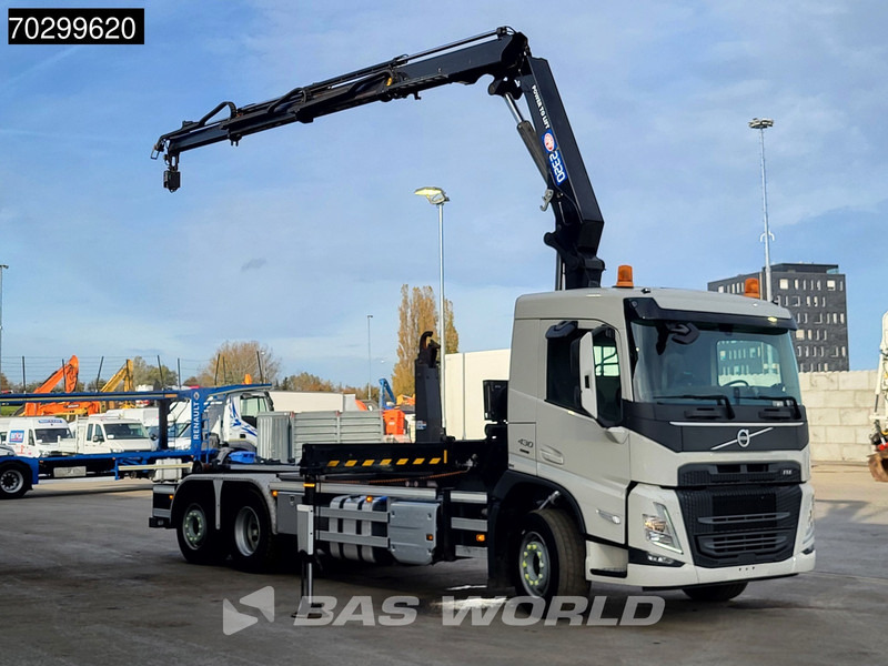 Volvo FM 430 FM 6X2 HMF 2320K-RCS Kran Crane + VDL S-21-6200 Lift + Steering Axle - Hákový nosič kontajnerov, Auto s hydraulickou rukou: obrázok 3 Volvo FM 430 FM 6X2 HMF 2320K-RCS Kran Crane + VDL S-21-6200 Lift + Steering Axle - Hákový nosič kontajnerov, Auto s hydraulickou rukou: obrázok 3