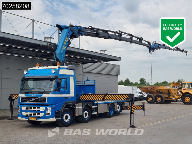 Volvo FM 440 8X2 Palfinger PK74002 + JIB + Winch Lift-Lenkachse Euro 5 - Valníkový/ Plošinový nákladný automobil, Auto s hydraulickou rukou: obrázok 1 Volvo FM 440 8X2 Palfinger PK74002 + JIB + Winch Lift-Lenkachse Euro 5 - Valníkový/ Plošinový nákladný automobil, Auto s hydraulickou rukou: obrázok 1