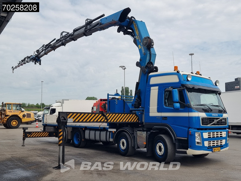 Volvo FM 440 8X2 Palfinger PK74002 + JIB + Winch Lift-Lenkachse Euro 5 - Valníkový/ Plošinový nákladný automobil, Auto s hydraulickou rukou: obrázok 3 Volvo FM 440 8X2 Palfinger PK74002 + JIB + Winch Lift-Lenkachse Euro 5 - Valníkový/ Plošinový nákladný automobil, Auto s hydraulickou rukou: obrázok 3