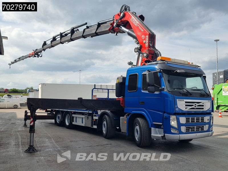 Volvo FM 450 8X2 FASSI 100 Ton/Meter 7 + 6 Jib Lift+Stuuras Euro 5 - Valníkový/ Plošinový nákladný automobil, Auto s hydraulickou rukou: obrázok 3 Volvo FM 450 8X2 FASSI 100 Ton/Meter 7 + 6 Jib Lift+Stuuras Euro 5 - Valníkový/ Plošinový nákladný automobil, Auto s hydraulickou rukou: obrázok 3