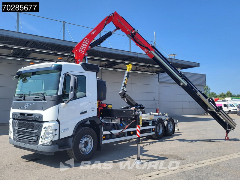 Volvo FM 460 6X2 NEW! FASSI F235A.0.25 Kran + HYVA 20-57-S Lift+steering axle Euro 6 - Hákový nosič kontajnerov, Auto s hydraulickou rukou: obrázok 5 Volvo FM 460 6X2 NEW! FASSI F235A.0.25 Kran + HYVA 20-57-S Lift+steering axle Euro 6 - Hákový nosič kontajnerov, Auto s hydraulickou rukou: obrázok 5