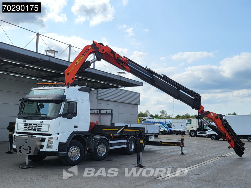 Volvo FM 480 8X2 Palfinger PK85002 Crane+Jib Lifting-Axle Big-Axle Automatic Euro 4 - Valníkový/ Plošinový nákladný automobil, Auto s hydraulickou rukou: obrázok 5 Volvo FM 480 8X2 Palfinger PK85002 Crane+Jib Lifting-Axle Big-Axle Automatic Euro 4 - Valníkový/ Plošinový nákladný automobil, Auto s hydraulickou rukou: obrázok 5