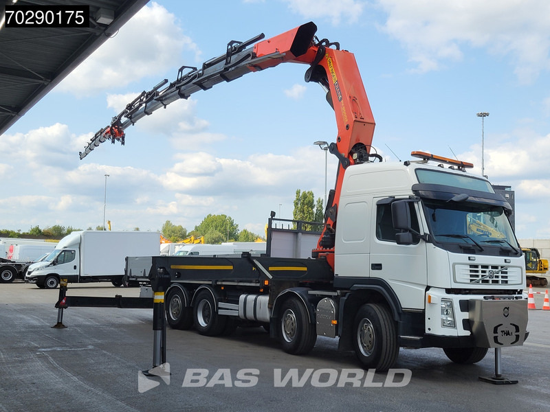 Volvo FM 480 8X2 Palfinger PK85002 Crane+Jib Lifting-Axle Big-Axle Automatic Euro 4 - Valníkový/ Plošinový nákladný automobil, Auto s hydraulickou rukou: obrázok 3 Volvo FM 480 8X2 Palfinger PK85002 Crane+Jib Lifting-Axle Big-Axle Automatic Euro 4 - Valníkový/ Plošinový nákladný automobil, Auto s hydraulickou rukou: obrázok 3