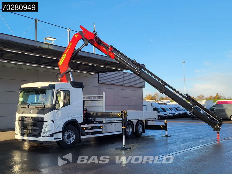 Volvo FM 500 6X2 NEW! Palfinger PK41002 EH-E Kran Crane Lift-steering Axle Euro 6 - Valníkový/ Plošinový nákladný automobil, Auto s hydraulickou rukou: obrázok 5 Volvo FM 500 6X2 NEW! Palfinger PK41002 EH-E Kran Crane Lift-steering Axle Euro 6 - Valníkový/ Plošinový nákladný automobil, Auto s hydraulickou rukou: obrázok 5