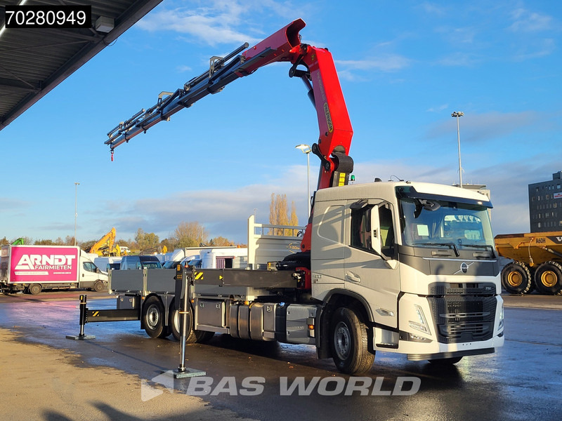 Volvo FM 500 6X2 NEW! Palfinger PK41002 EH-E Kran Crane Lift-steering Axle Euro 6 - Valníkový/ Plošinový nákladný automobil, Auto s hydraulickou rukou: obrázok 3 Volvo FM 500 6X2 NEW! Palfinger PK41002 EH-E Kran Crane Lift-steering Axle Euro 6 - Valníkový/ Plošinový nákladný automobil, Auto s hydraulickou rukou: obrázok 3