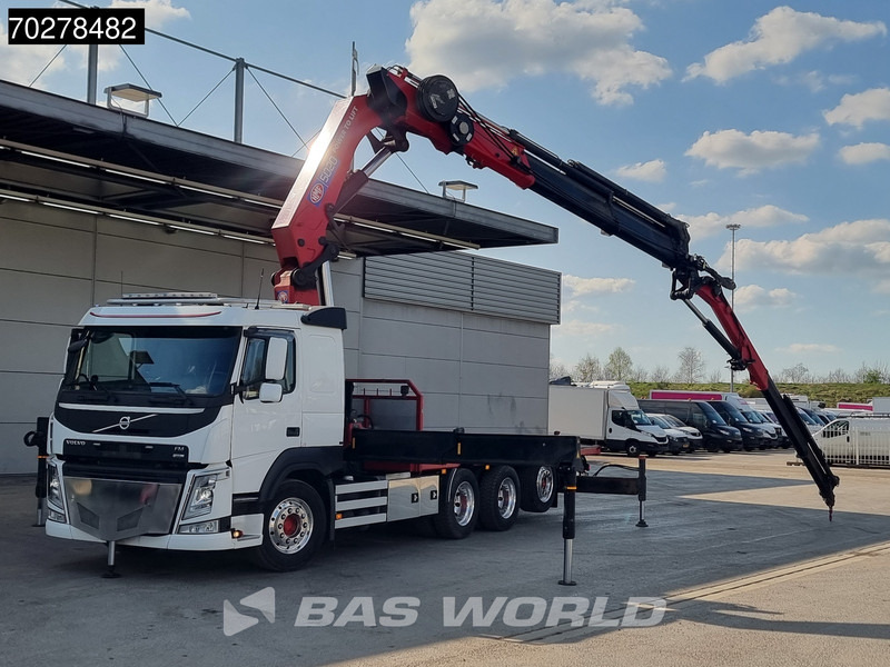 Volvo FM 500 8X4 HMF5020 K6 + Fly Jib Lift+Lenkachse Crane Kran Euro 6 - Valníkový/ Plošinový nákladný automobil, Auto s hydraulickou rukou: obrázok 5 Volvo FM 500 8X4 HMF5020 K6 + Fly Jib Lift+Lenkachse Crane Kran Euro 6 - Valníkový/ Plošinový nákladný automobil, Auto s hydraulickou rukou: obrázok 5