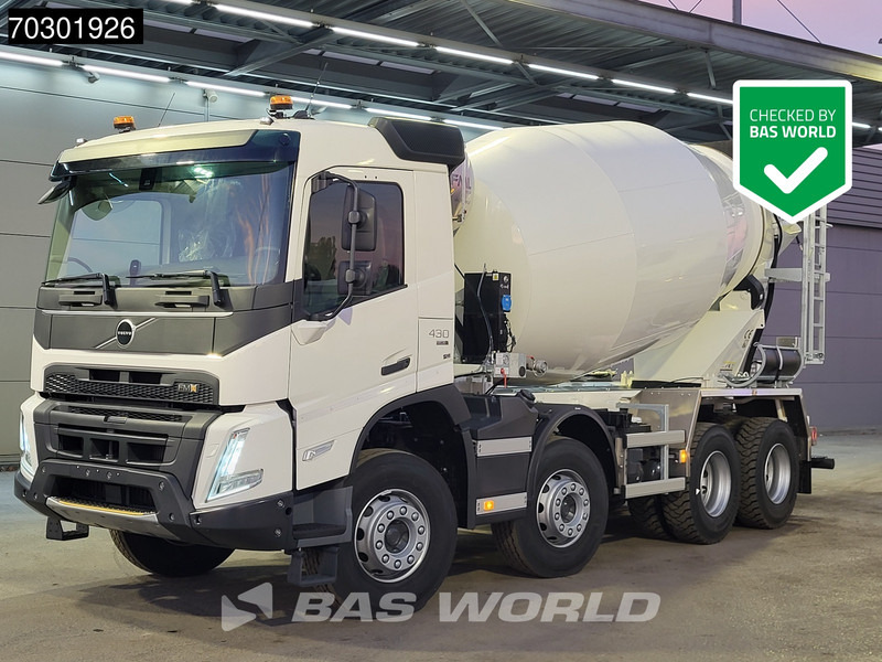 Volvo FMX 430 8X4 NEW! 10m3 Mixer Automatic Big-Axle Euro 6 - Domiešavač: obrázok 1 Volvo FMX 430 8X4 NEW! 10m3 Mixer Automatic Big-Axle Euro 6 - Domiešavač: obrázok 1