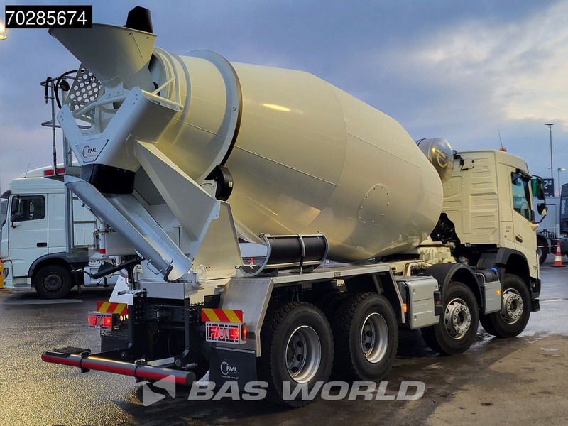 Volvo FMX 430 8X4 New! 10m3 FML Mixer Steelsuspension Automatic LED Euro 6 - Domiešavač: obrázok 5 Volvo FMX 430 8X4 New! 10m3 FML Mixer Steelsuspension Automatic LED Euro 6 - Domiešavač: obrázok 5