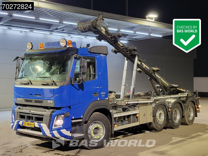 Volvo FMX 460 8X4 NL-Truck 28 Tonnes TRANS-COM VEB+ Lift-Lenkachse Euro 6 - Hákový nosič kontajnerov: obrázok 1 Volvo FMX 460 8X4 NL-Truck 28 Tonnes TRANS-COM VEB+ Lift-Lenkachse Euro 6 - Hákový nosič kontajnerov: obrázok 1
