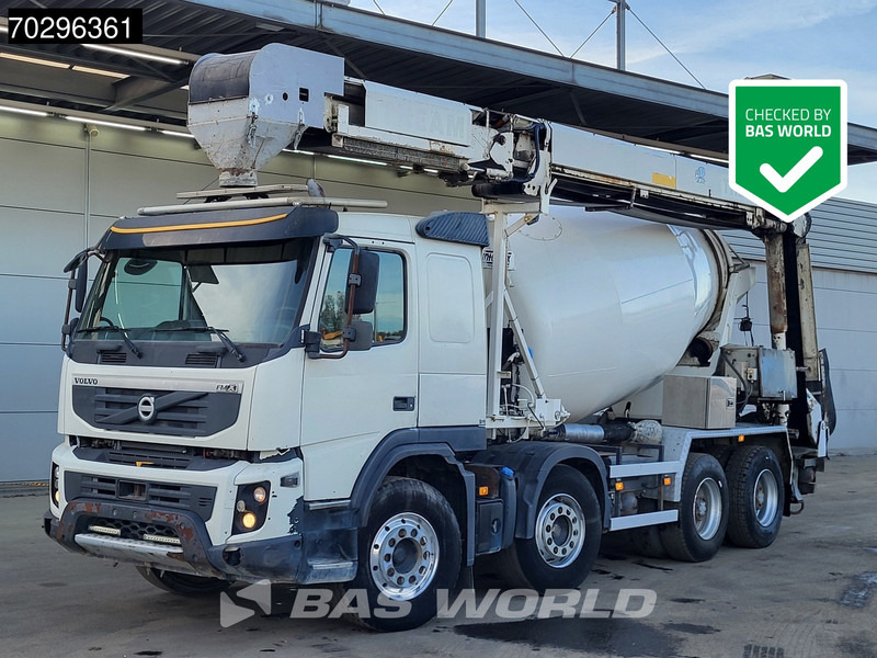 Volvo FMX 460 FMX 8X4 8m3 Intermix Mixer Big-Axle Steelsuspension Euro 5 - Domiešavač: obrázok 1 Volvo FMX 460 FMX 8X4 8m3 Intermix Mixer Big-Axle Steelsuspension Euro 5 - Domiešavač: obrázok 1