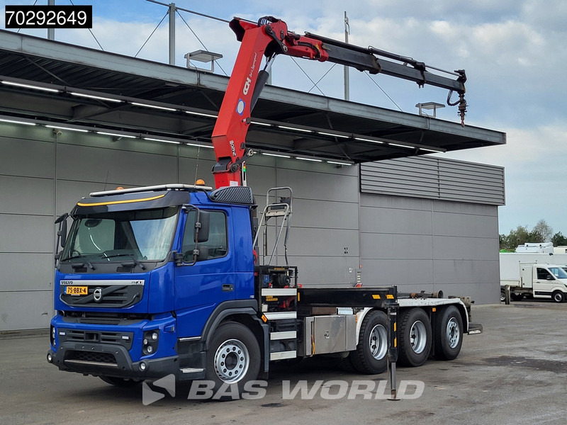 Volvo FMX 460 FMX 8X4 NL-Truck HMF 2420-K3 Kran Crane 26tons Hyva-lift VEB+ Euro 5 - Hákový nosič kontajnerov, Auto s hydraulickou rukou: obrázok 2 Volvo FMX 460 FMX 8X4 NL-Truck HMF 2420-K3 Kran Crane 26tons Hyva-lift VEB+ Euro 5 - Hákový nosič kontajnerov, Auto s hydraulickou rukou: obrázok 2