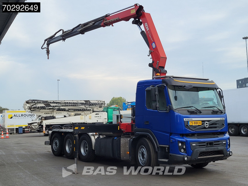 Volvo FMX 460 FMX 8X4 NL-Truck HMF 2420-K3 Kran Crane 26tons Hyva-lift VEB+ Euro 5 - Hákový nosič kontajnerov, Auto s hydraulickou rukou: obrázok 5 Volvo FMX 460 FMX 8X4 NL-Truck HMF 2420-K3 Kran Crane 26tons Hyva-lift VEB+ Euro 5 - Hákový nosič kontajnerov, Auto s hydraulickou rukou: obrázok 5