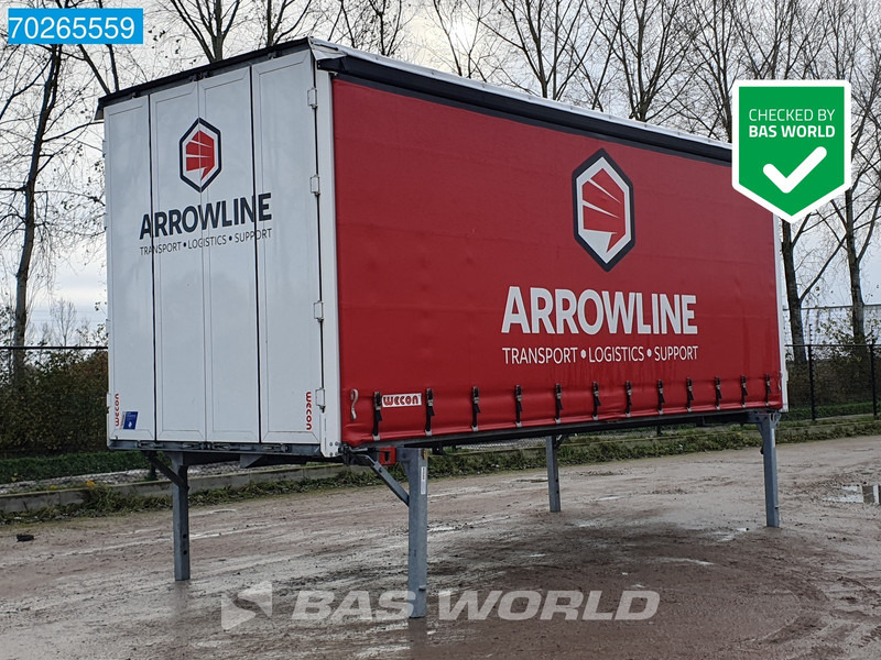 Wecon WPR 715 SG Durchladesysteem BDF container body - Plachtová nadstavba: obrázok 1 Wecon WPR 715 SG Durchladesysteem BDF container body - Plachtová nadstavba: obrázok 1