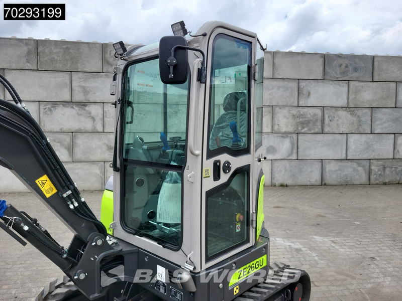 Nový Mini rýpadlo Zoomlion ZE26 GU CE CERTIFIED: obrázok 17