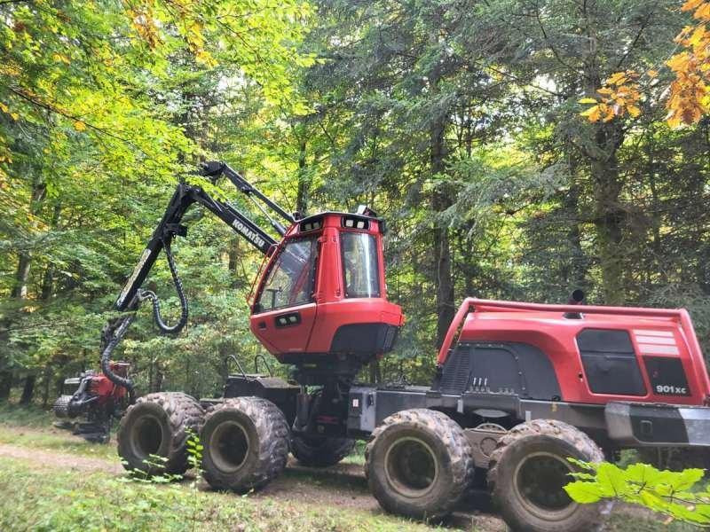 Komatsu 901XC ABATTEUSE - Lesnícky harvestor: obrázok 1 Komatsu 901XC ABATTEUSE - Lesnícky harvestor: obrázok 1