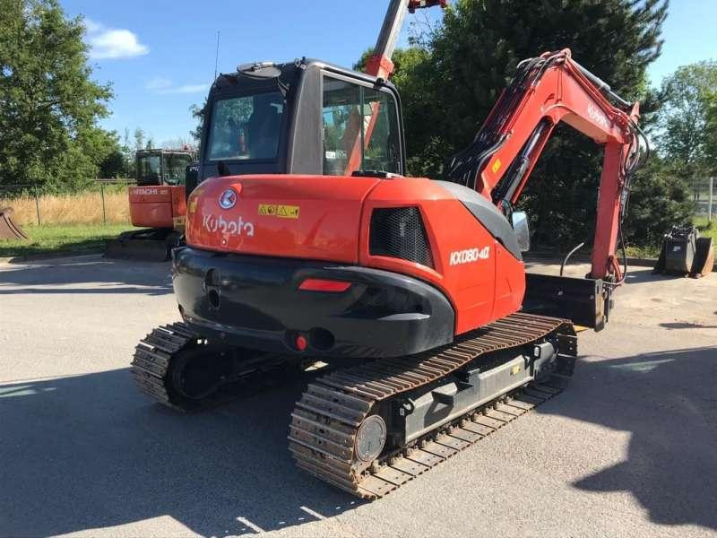 Kubota KX080-4 - Mini rýpadlo: obrázok 3 Kubota KX080-4 - Mini rýpadlo: obrázok 3
