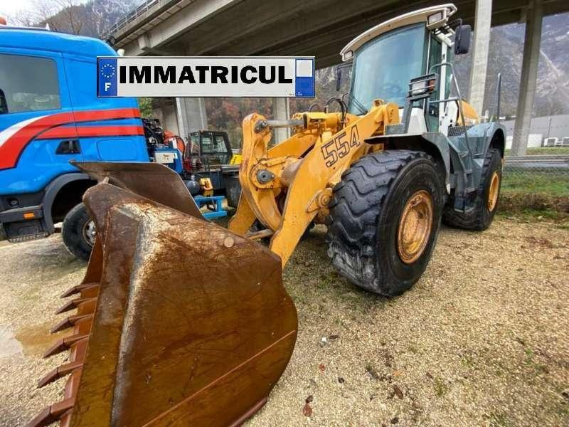Liebherr L554 - Kolesový nakladač: obrázok 1 Liebherr L554 - Kolesový nakladač: obrázok 1