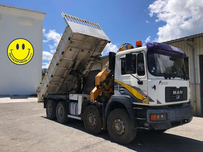 MAN Camion Benne GRUE F2000 - Sklápač: obrázok 1 MAN Camion Benne GRUE F2000 - Sklápač: obrázok 1