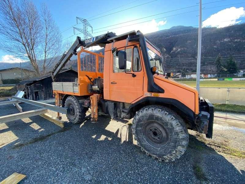Mercedes UNIMOG U 140 MACHINE SUISSE - Sklápač: obrázok 1 Mercedes UNIMOG U 140 MACHINE SUISSE - Sklápač: obrázok 1