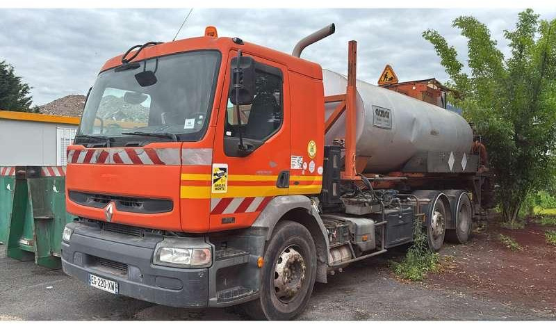 Renault PREMIUM 370-26 AVEC BOUILLE ACMAR - Rozstrekovač živice: obrázok 1 Renault PREMIUM 370-26 AVEC BOUILLE ACMAR - Rozstrekovač živice: obrázok 1