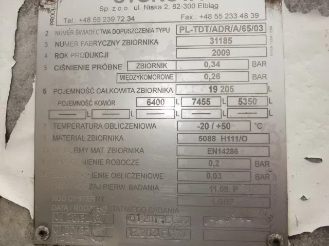 Scania R380 6X2 19200 LITER TANK,MANUAL GEARBOX - Cisternové vozidlo: obrázok 5 Scania R380 6X2 19200 LITER TANK,MANUAL GEARBOX - Cisternové vozidlo: obrázok 5