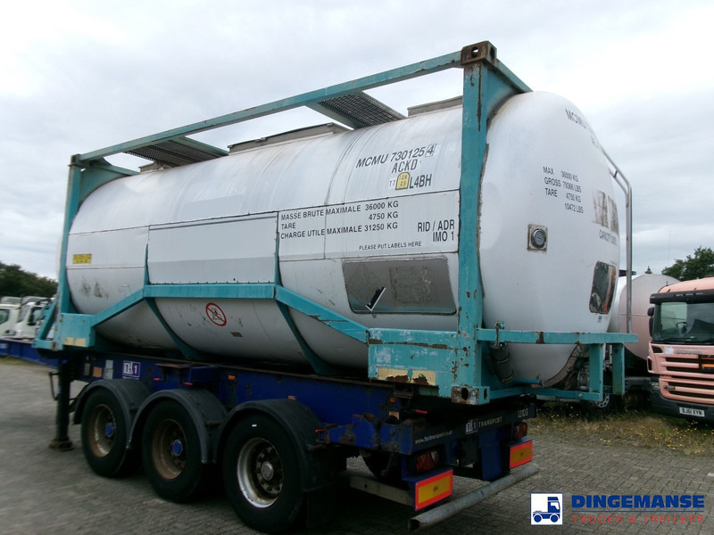 BSLT Chemical tank container inox L4BH / 20 ft / 30 m3 / IMO 1 - Skladovacia nádrž: obrázok 4 BSLT Chemical tank container inox L4BH / 20 ft / 30 m3 / IMO 1 - Skladovacia nádrž: obrázok 4