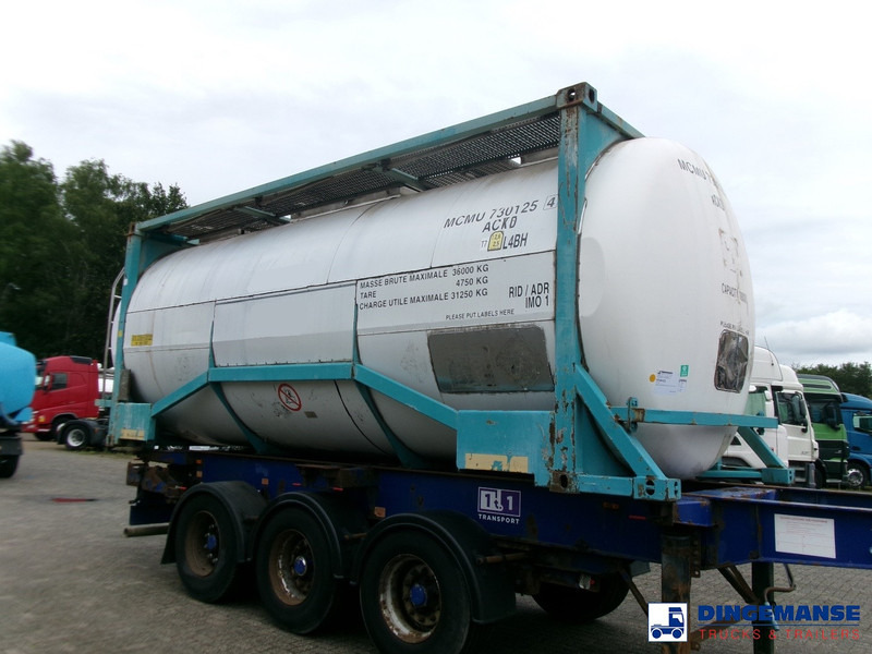 BSLT Chemical tank container inox L4BH / 20 ft / 30 m3 / IMO 1 - Skladovacia nádrž: obrázok 2 BSLT Chemical tank container inox L4BH / 20 ft / 30 m3 / IMO 1 - Skladovacia nádrž: obrázok 2