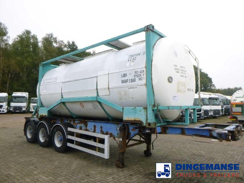 BSLT Chemical tank container inox L4BH / 20 ft / 30 m3 / IMO 1 - Skladovacia nádrž: obrázok 2 BSLT Chemical tank container inox L4BH / 20 ft / 30 m3 / IMO 1 - Skladovacia nádrž: obrázok 2
