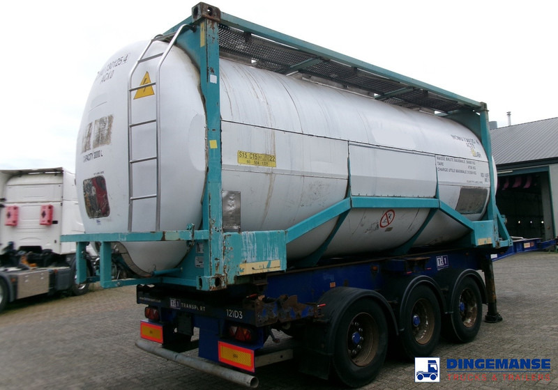 BSLT Chemical tank container inox L4BH / 20 ft / 30 m3 / IMO 1 - Skladovacia nádrž: obrázok 3 BSLT Chemical tank container inox L4BH / 20 ft / 30 m3 / IMO 1 - Skladovacia nádrž: obrázok 3