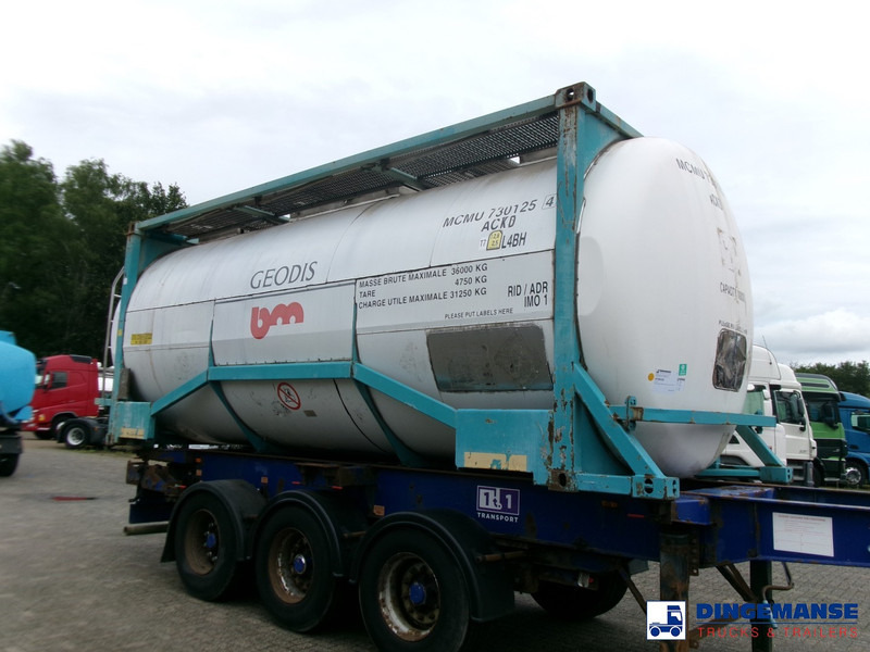 BSLT Chemical tank container inox L4BH / 20 ft / 30 m3 / IMO 1 - Skladovacia nádrž: obrázok 2 BSLT Chemical tank container inox L4BH / 20 ft / 30 m3 / IMO 1 - Skladovacia nádrž: obrázok 2