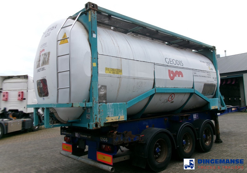 BSLT Chemical tank container inox L4BH / 20 ft / 30 m3 / IMO 1 - Skladovacia nádrž: obrázok 3 BSLT Chemical tank container inox L4BH / 20 ft / 30 m3 / IMO 1 - Skladovacia nádrž: obrázok 3