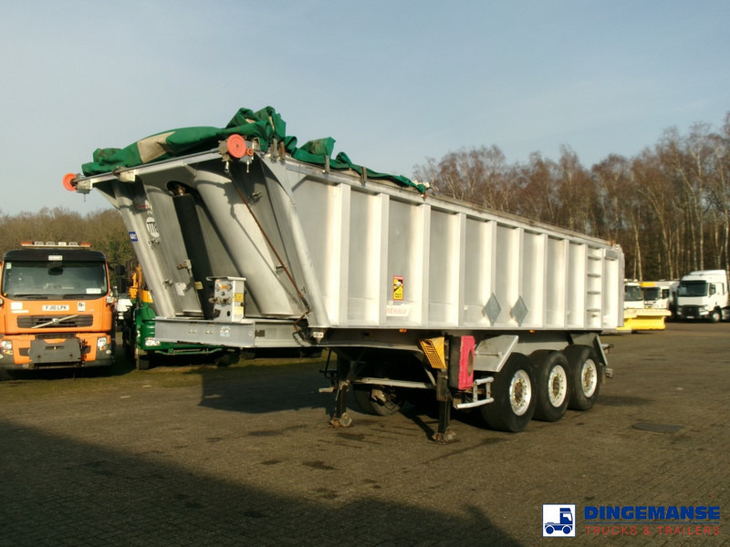 Benalu Tipper trailer alu 22 m3 + tarpaulin - Náves sklápěcí: obrázok 1 Benalu Tipper trailer alu 22 m3 + tarpaulin - Náves sklápěcí: obrázok 1