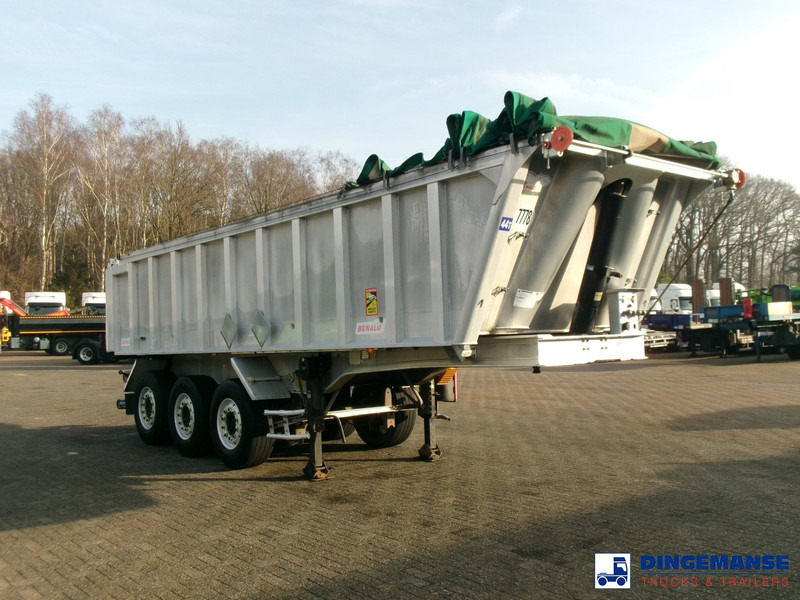 Benalu Tipper trailer alu 22 m3 + tarpaulin - Náves sklápěcí: obrázok 2 Benalu Tipper trailer alu 22 m3 + tarpaulin - Náves sklápěcí: obrázok 2