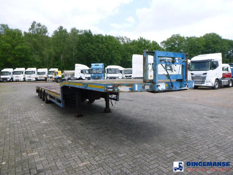 Broshuis 3-axle semi-lowbed trailer 45 t / extendable - Náves podvalník: obrázok 2 Broshuis 3-axle semi-lowbed trailer 45 t / extendable - Náves podvalník: obrázok 2