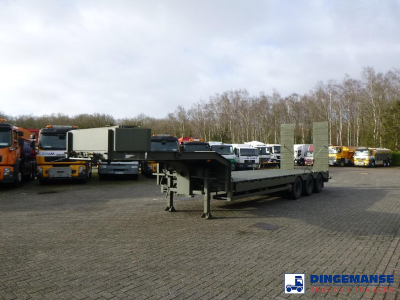 Broshuis 3-axle semi-lowbed trailer E-2130 / 73 t + ramps - Náves podvalník: obrázok 1 Broshuis 3-axle semi-lowbed trailer E-2130 / 73 t + ramps - Náves podvalník: obrázok 1