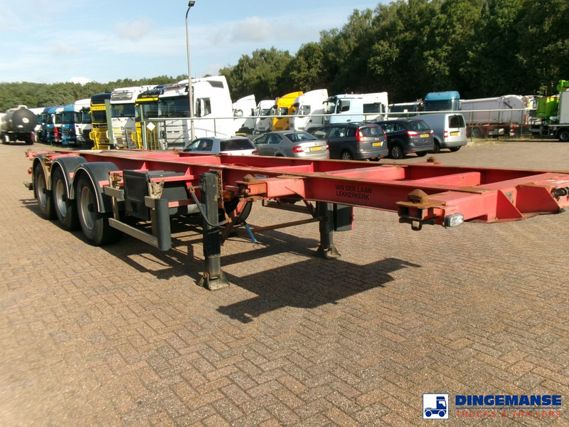 Burg 3-axle container chassis 20,30 ft + ADR - Kontejnérový podvozek/ Výměnná nástavba: obrázok 2 Burg 3-axle container chassis 20,30 ft + ADR - Kontejnérový podvozek/ Výměnná nástavba: obrázok 2