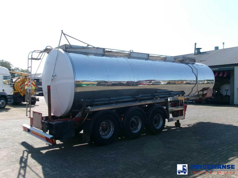 Crane Fruehauf Chemical ACID tank inox 30 m3 / 1 comp - Cisternový náves: obrázok 4 Crane Fruehauf Chemical ACID tank inox 30 m3 / 1 comp - Cisternový náves: obrázok 4