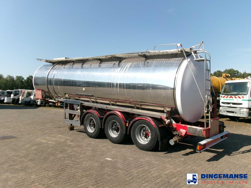 Crane Fruehauf Chemical ACID tank inox 30 m3 / 1 comp - Cisternový náves: obrázok 3 Crane Fruehauf Chemical ACID tank inox 30 m3 / 1 comp - Cisternový náves: obrázok 3