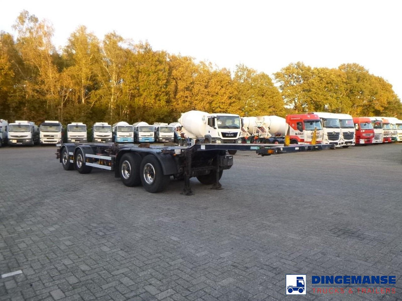 D-Tec 4-axle container combi trailer (2 + 2 axles) - Náves preprava kontajnerov/ Výmenná nadstavba: obrázok 2 D-Tec 4-axle container combi trailer (2 + 2 axles) - Náves preprava kontajnerov/ Výmenná nadstavba: obrázok 2