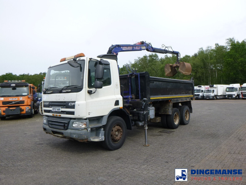 DAF CF 75.310 6x4 RHD tipper + HMF 1144 K-1 + grapple - Auto s hydraulickou rukou: obrázok 5 DAF CF 75.310 6x4 RHD tipper + HMF 1144 K-1 + grapple - Auto s hydraulickou rukou: obrázok 5