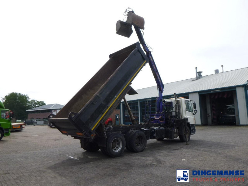 DAF CF 75.310 6x4 RHD tipper + HMF 1144 K-1 + grapple - Auto s hydraulickou rukou: obrázok 4 DAF CF 75.310 6x4 RHD tipper + HMF 1144 K-1 + grapple - Auto s hydraulickou rukou: obrázok 4