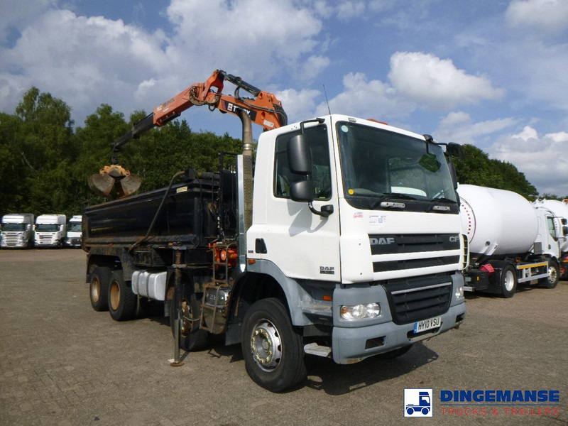 DAF CF 85.360 8X4 RHD tipper + Terex 118.2 VGL-A15 - Auto s hydraulickou rukou: obrázok 2 DAF CF 85.360 8X4 RHD tipper + Terex 118.2 VGL-A15 - Auto s hydraulickou rukou: obrázok 2