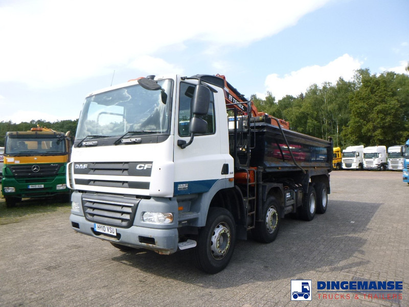 DAF CF 85.360 8X4 RHD tipper + Terex 118.2 VGL-A15 - Auto s hydraulickou rukou: obrázok 5 DAF CF 85.360 8X4 RHD tipper + Terex 118.2 VGL-A15 - Auto s hydraulickou rukou: obrázok 5